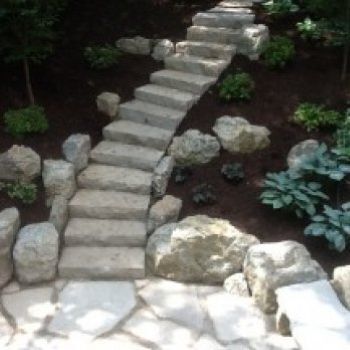 Stone stairs